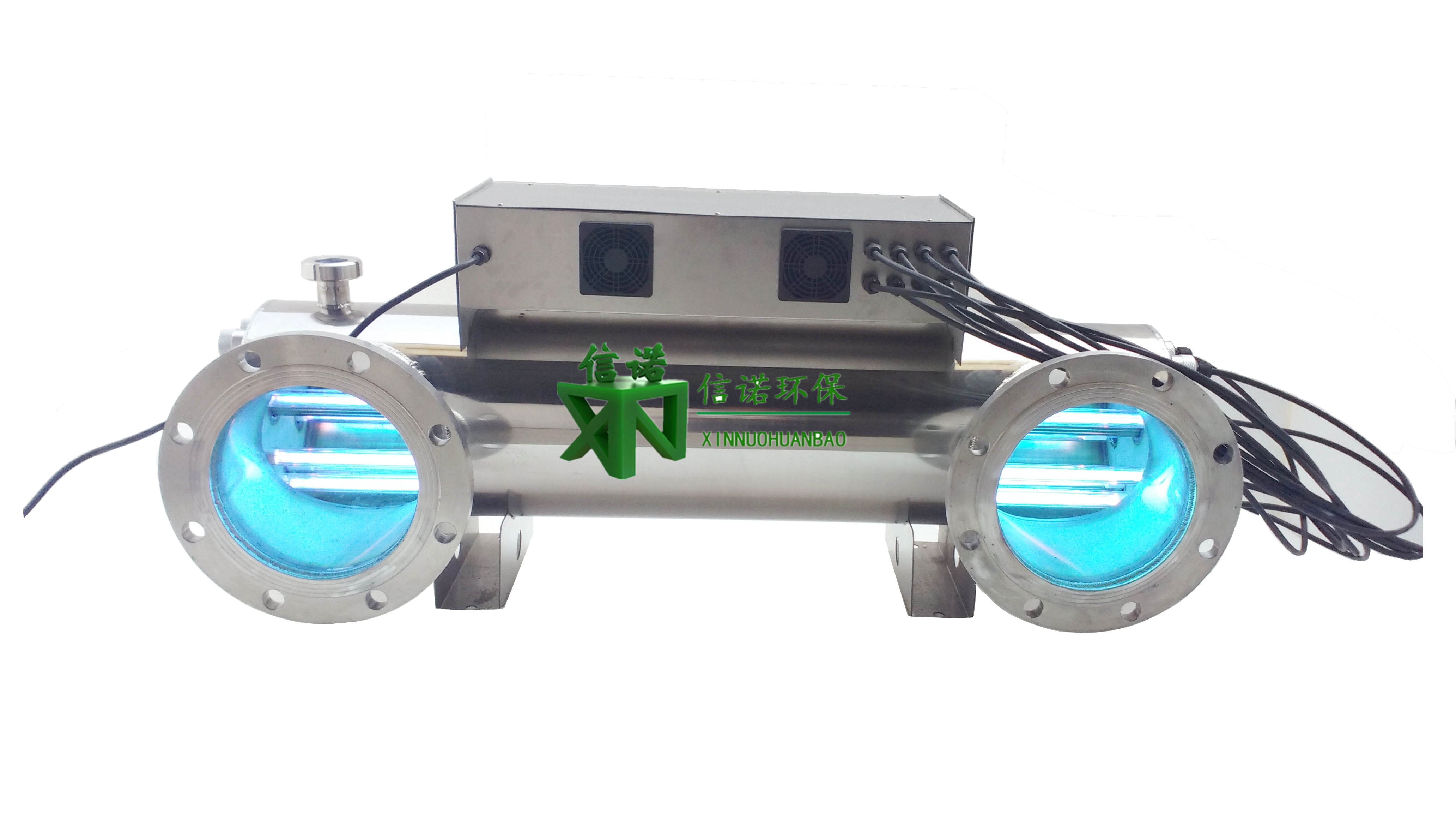 封閉式紫外線(xiàn)消毒器  口徑DN150 DN200可選 二次供水 法蘭側(cè)開(kāi)  包郵